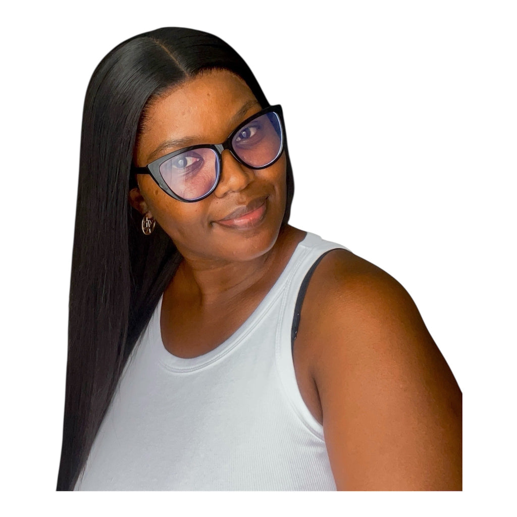 Transparent Lace Frontal Wig - Silky Straight Human Hair"