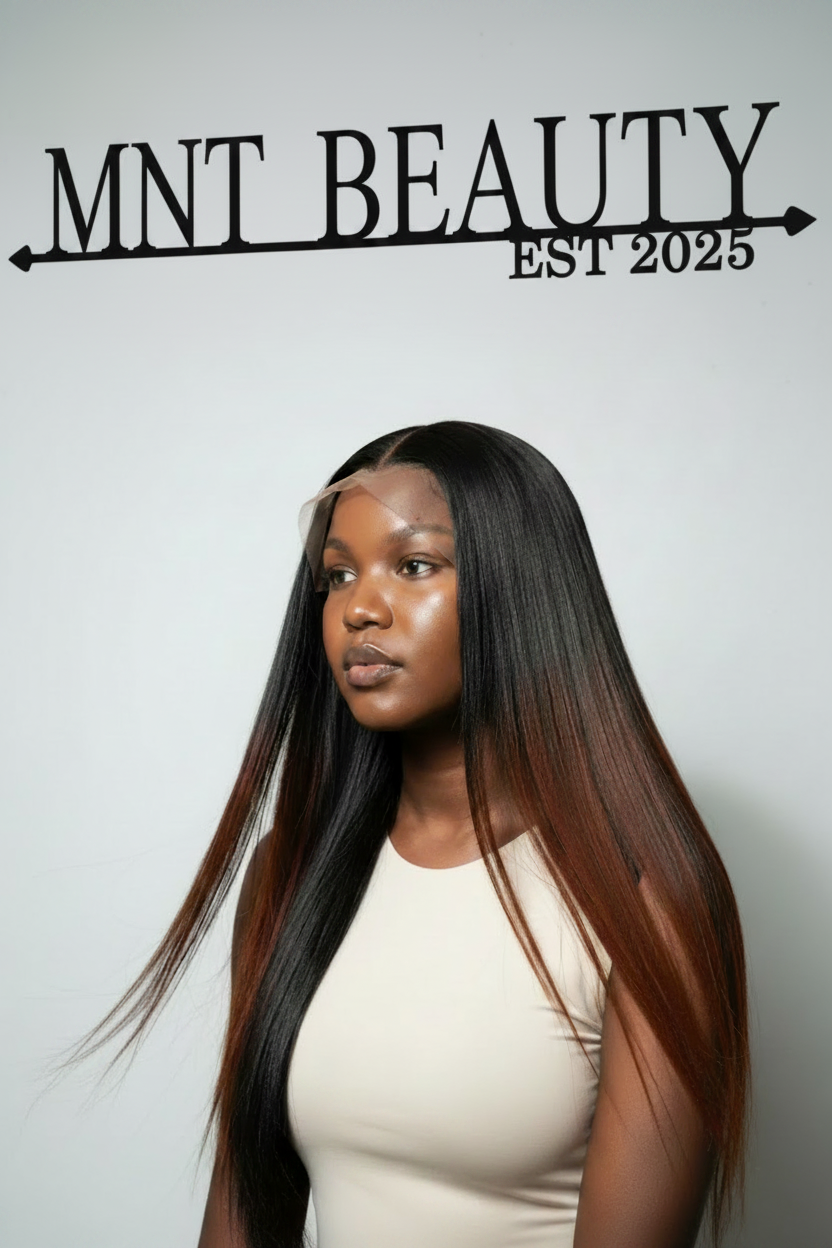 Ombre Wig – Sign Lowered Behind Head